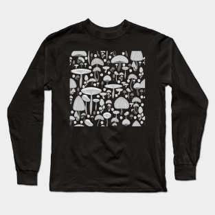 Neutral Mushroom Long Sleeve T-Shirt